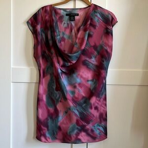 Calvin Klein jeans cowl neck style blouse